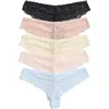 Honeydew Cat Assorted 5-pack Thongs
