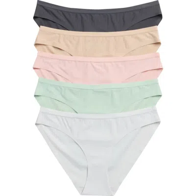Honeydew Chrissy Assorted 5-pack Hipster Briefs In Multi