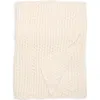 Honeydew Chunky Knit Throw Blanket In Neutral