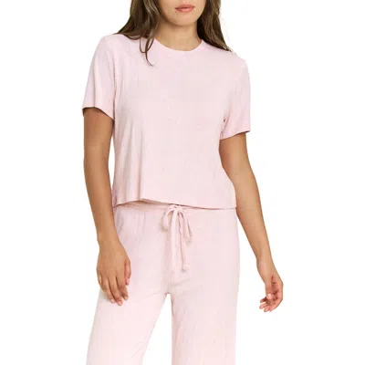 Honeydew Cloud Modal Tee In Pink