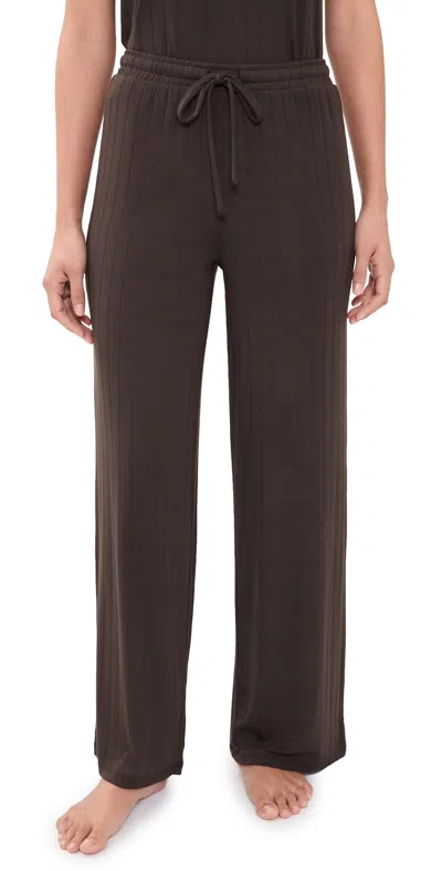 Honeydew Cloud Pajama Pants Chocolate