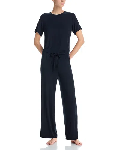 Honeydew Cloud Tee Pajama Set In Blue