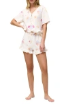 Honeydew Coastal Cozy Shortie Pajamas