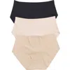 Honeydew Cool Luxe 3-pack Hipster Briefs In Black Assorted