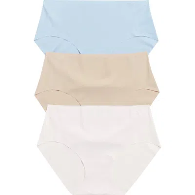 Honeydew Cool Luxe 3-pack Hipster Briefs In Blue Assorted