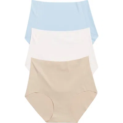 Honeydew Cool Luxe 5-pack High Waist Briefs In Blue Assorted