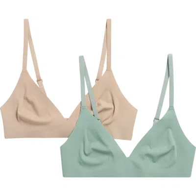 Honeydew Cool Luxe Assorted 2-pack Wireless Bras In Multi