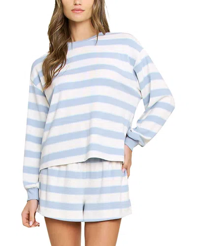Honeydew Cozy Era Long Sleeve Short Pajama Set In Multi