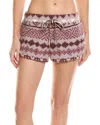 Honeydew Cozy Night Short In Multi