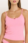 Honeydew Dolly Camisole In Pink