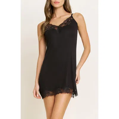 Honeydew Dream On Chemise In Black