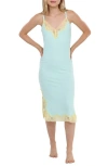 Honeydew Dream On Lace Edge Chemise In Meadow