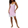 Honeydew Dream On Lace Trim Chemise In Pink