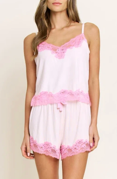 Honeydew Dream On Short Pajamas In Pink