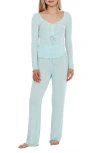 Honeydew Dreamland Lounge Rib Pajamas In Neutral