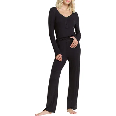 Honeydew Dreamland Pajamas In Black