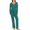 Honeydew Dreamland Pajamas In Green