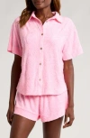 Honeydew Easy Does It French Terry Short Pajamas