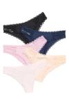 Honeydew Ella Mid Rise Hipster Underwear In Multi
