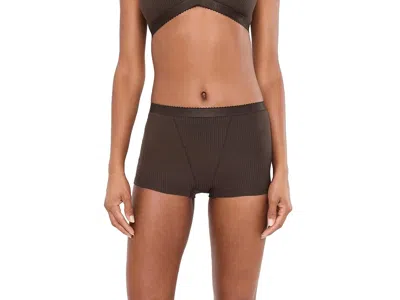Honeydew Emma Boyshorts Women's Underwear Chocolate: Xs, Rayon/spandex