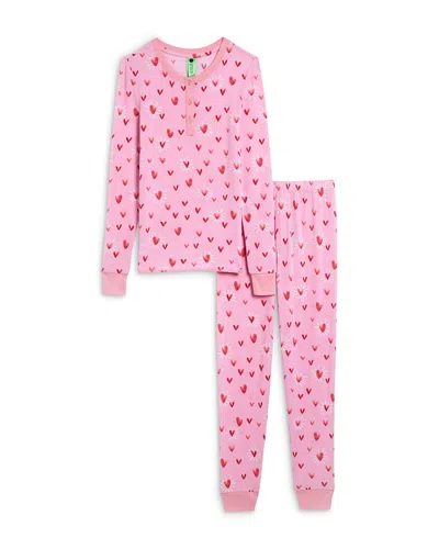 Honeydew Girls' Star Seeker Pajama Set - Little Kid, Big Kid In Amour Hearts