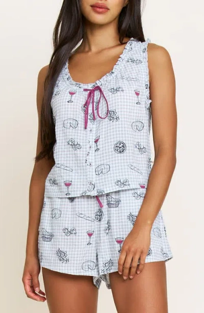 Honeydew Good Life Tank Shortie Pajama Set In White