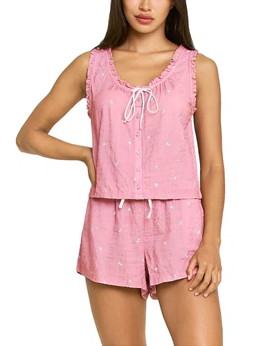 Honeydew Good Life Tank Shortie Pajama Set In Pink