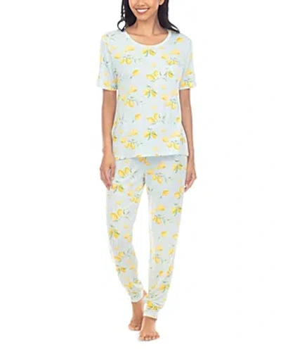 Honeydew Good Times Pajama Set In Tea Leaf