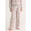 Honeydew Ice Breaker Fair Isle Faux Fur Pajama Pants In Multi