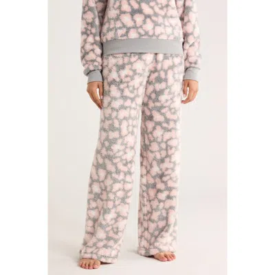 Honeydew Ice Breaker Fair Isle Faux Fur Pajama Pants In Multi
