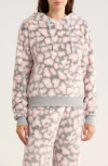 Honeydew Ice Breaker Fair Isle Fleece Hoodie In Pink