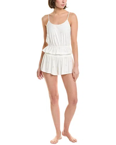 HONEYDEW INTIMATES 2PC CLEAR SKIES EYELET LOUNGE SET