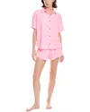 Honeydew Intimates 2pc Easy Does It Shortie Set In Pink