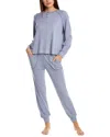 Honeydew Intimates 2pc Fall Back Lounge Pant Set In Purple