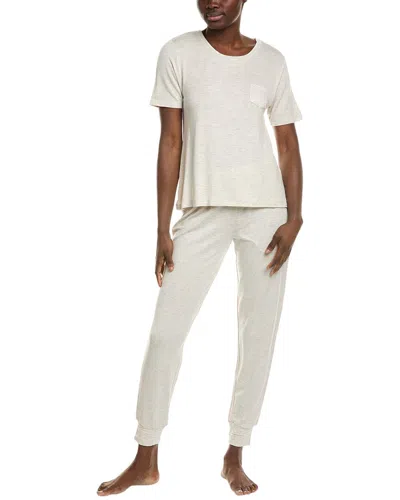 Honeydew Intimates 2pc Good Times Pajama Set In Beige