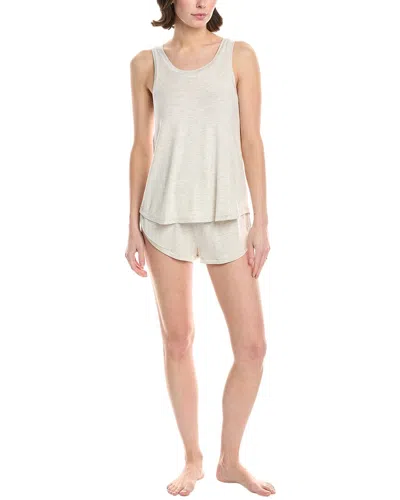 Honeydew Intimates 2pc Good Times Shortie Set In Beige