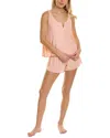 Honeydew Intimates 2pc Lights Out Top & Short Set In Multi