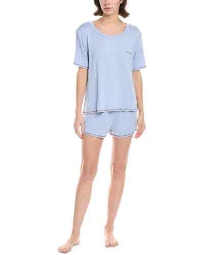 Honeydew Intimates 2pc Something Sweet Shortie Set In Blue