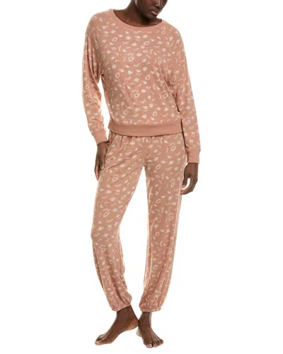 Honeydew Intimates 2pc Star Seeker Brushed Jersey Lounge Set In Multi
