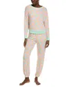 Honeydew Intimates 2pc Star Seeker Brushed Jersey Lounge Set In Multi