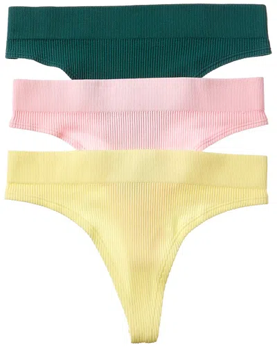 Honeydew Intimates 3pk Bailey Thong In Pink