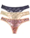 HONEYDEW INTIMATES HONEYDEW INTIMATES 3PK LADY IN LACE THONG