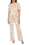 Honeydew Intimates All American Pajamas In Multicolor Cheetahs