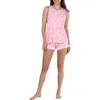 Honeydew Intimates All American Shortie Pajamas In Pink