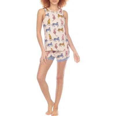Honeydew Intimates All American Shortie Pajamas In Pink