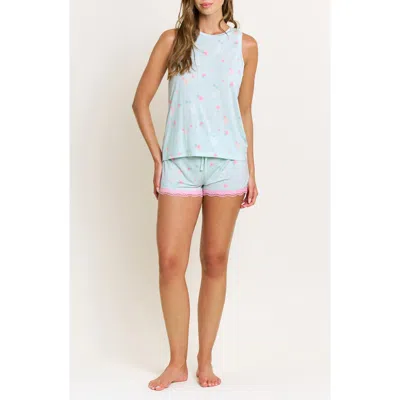 Honeydew Intimates All American Shortie Pajamas In Blue
