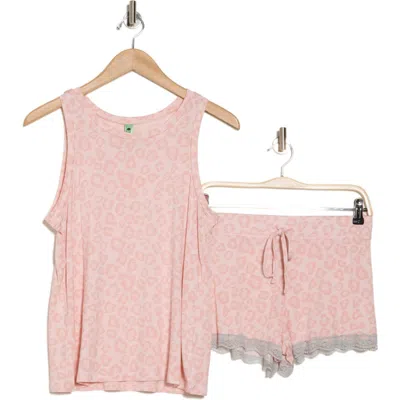 Honeydew Intimates All American Shortie Pajamas In Pure Leopard