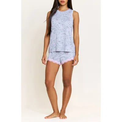 Honeydew Intimates All American Shortie Pajamas In Blue
