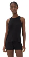Honeydew Intimates All American Shortie Set Black In Black