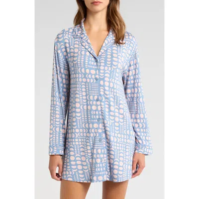 Honeydew Intimates All American Sleep Shirt In Stormy Moons